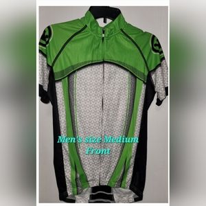 Men's medium short sleeve cycling jersey